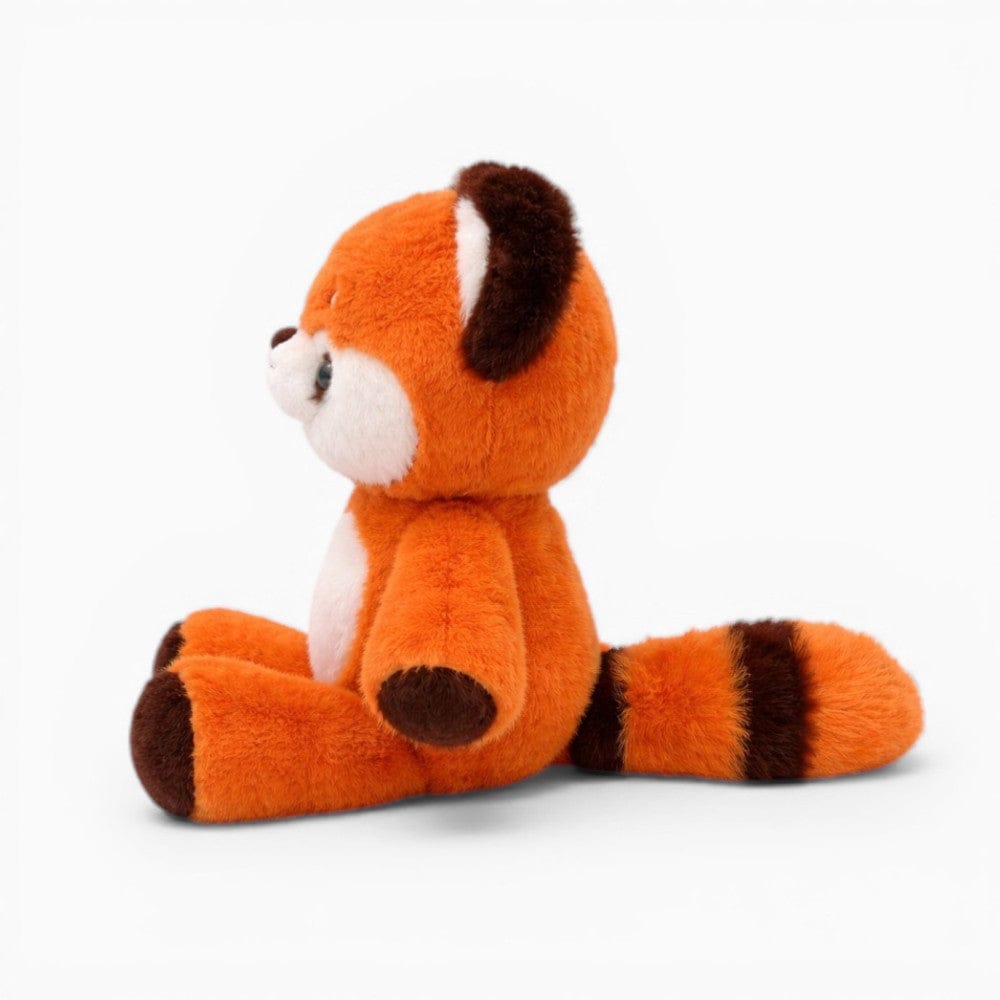 Pluschtierland Süßer Roter Panda Kuscheltier sitzend Flauschig Süßer Roter Panda Kuscheltier sitzend Flauschig