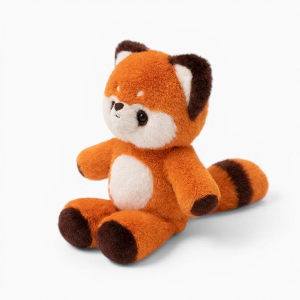 Pluschtierland Süßer Roter Panda Kuscheltier sitzend Flauschig Süßer Roter Panda Kuscheltier sitzend Flauschig