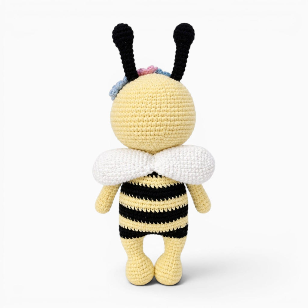 Pluschtierland Süßes gehäkeltes Bienen Kuscheltier Süßes gehäkeltes Bienen Kuscheltier