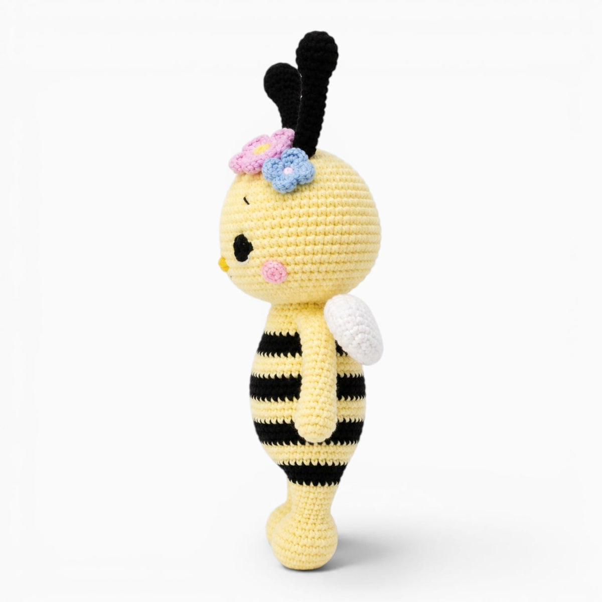 Pluschtierland Süßes gehäkeltes Bienen Kuscheltier Süßes gehäkeltes Bienen Kuscheltier