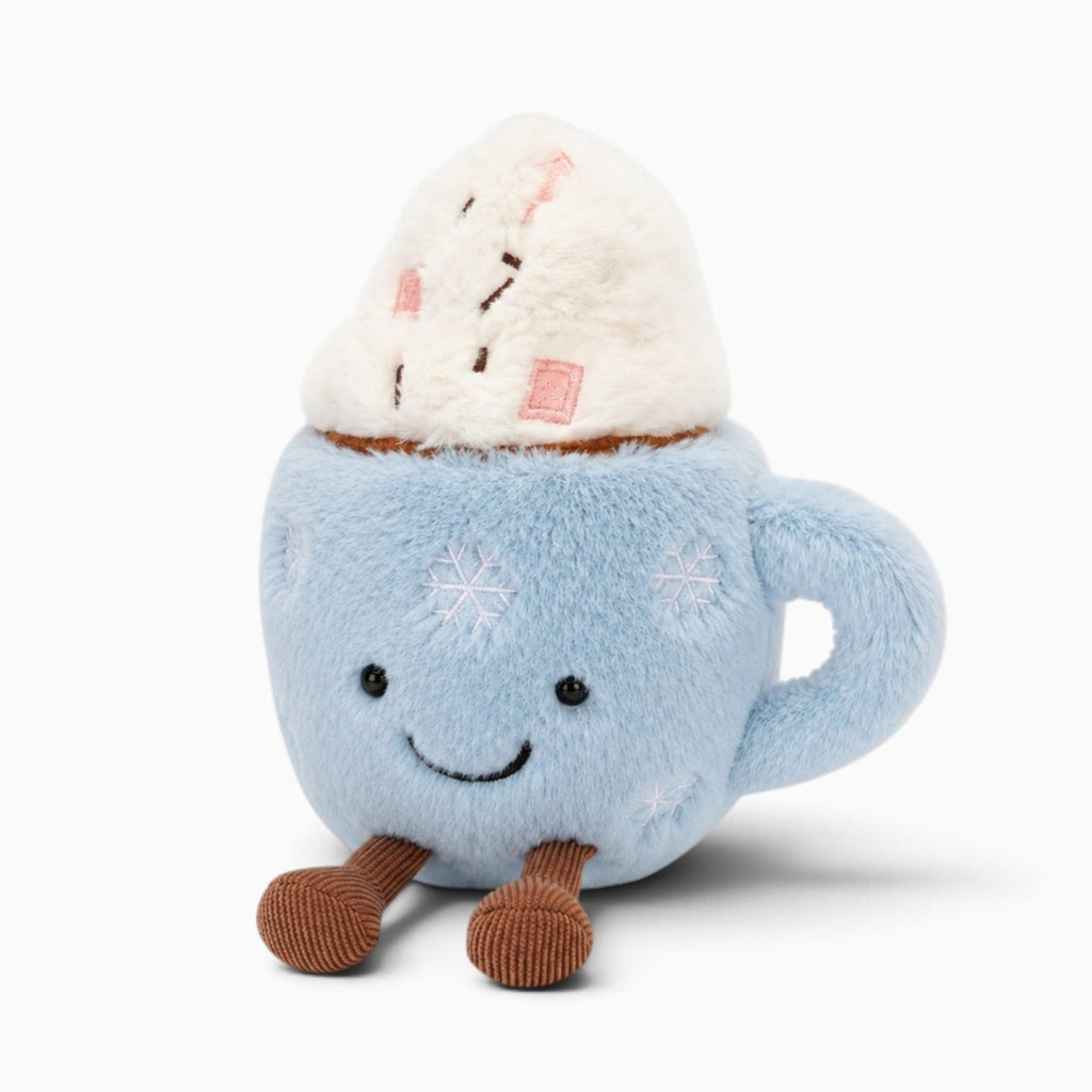 Pluschtierland Tassen-Kuscheltier mit Marshmallows Tassen-Kuscheltier mit Marshmallows
