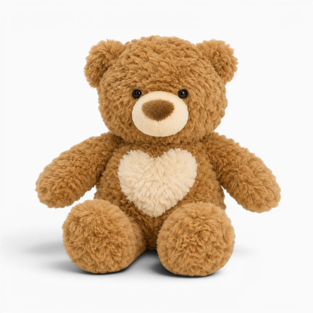 Pluschtierland Weicher Brauner Teddybär Mit Herz Weicher Brauner Teddybär Mit Herz