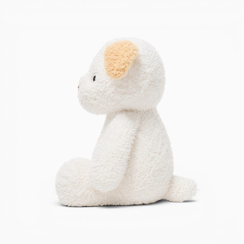 Pluschtierland Weiß Beige Hund Kuscheltier Weiß Beige Hund Kuscheltier