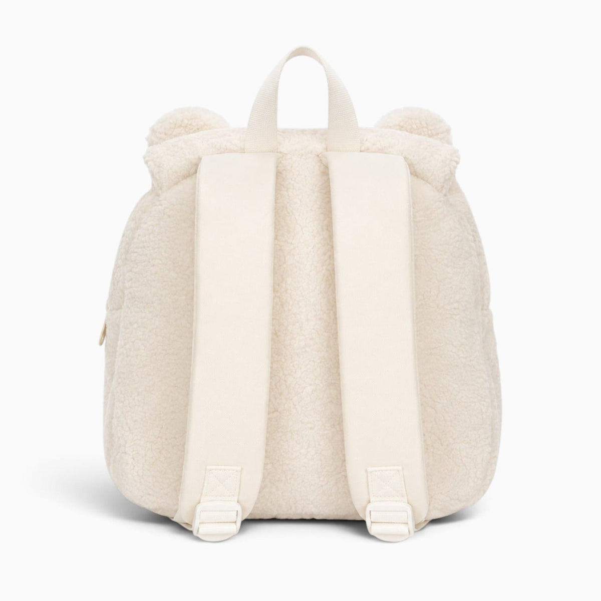 Pluschtierland Weißer Plüsch-Rucksack mit Bärenmotiv Weißer Plüsch-Rucksack mit Bärenmotiv
