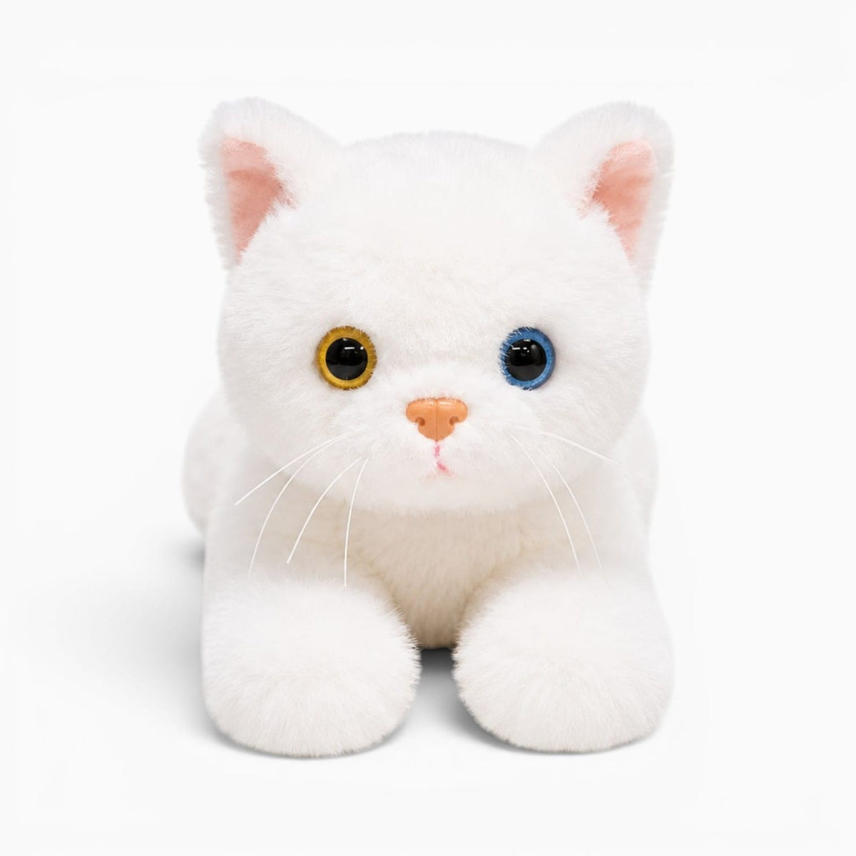 Pluschtierland Weißes Katzen Kuscheltier Weißes Katzen Kuscheltier