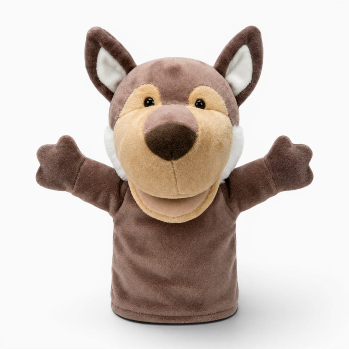 Pluschtierland Wolf Kuscheltier Handpuppe Wolf Kuscheltier Handpuppe