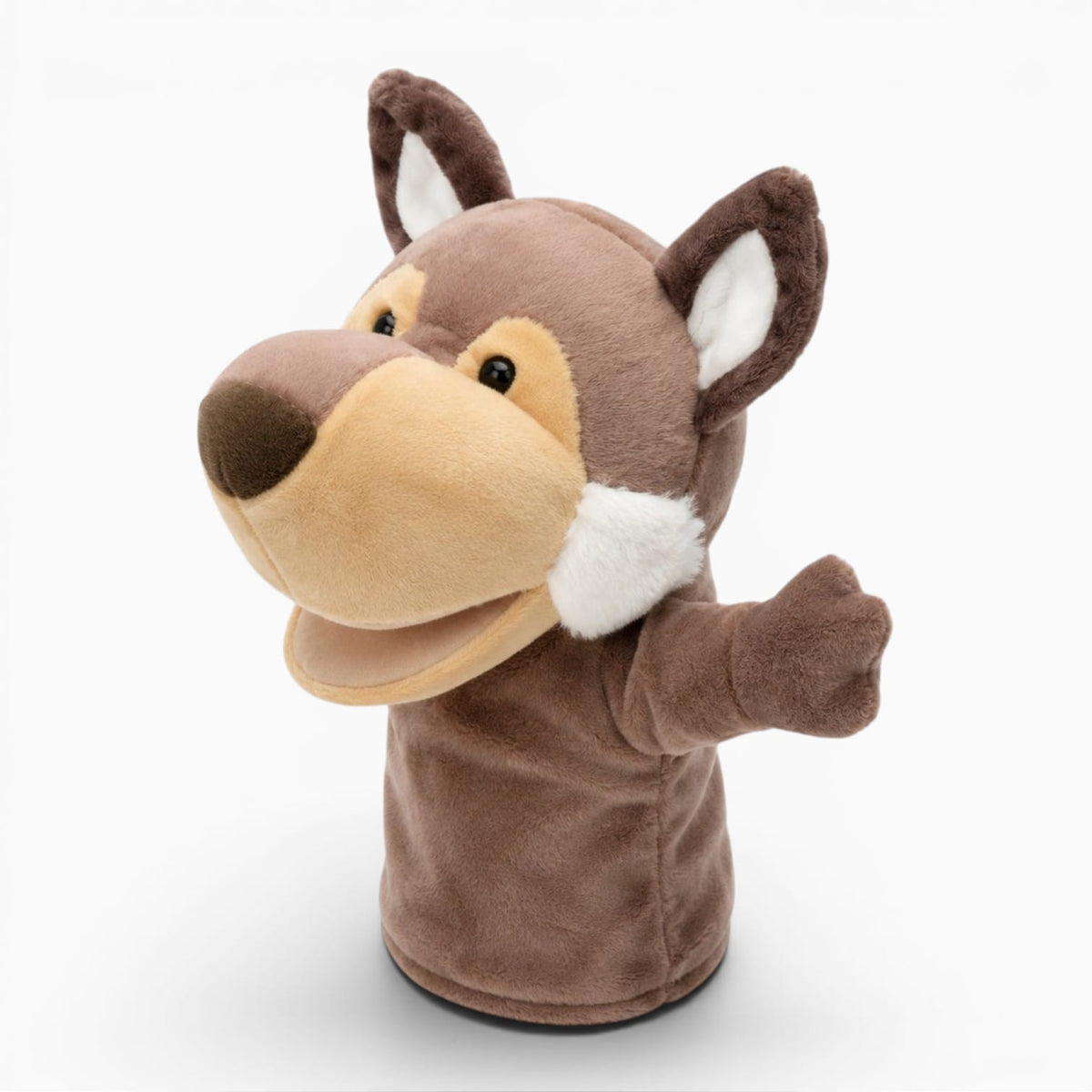 Pluschtierland Wolf Kuscheltier Handpuppe Wolf Kuscheltier Handpuppe