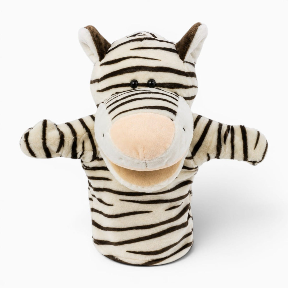Pluschtierland Zebra Handpuppe Kuscheltier Zebra Handpuppe Kuscheltier